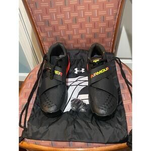 New Under Armour Mens Size 11 Silencer Track Spikes Shoes 3022517 004 Javelin